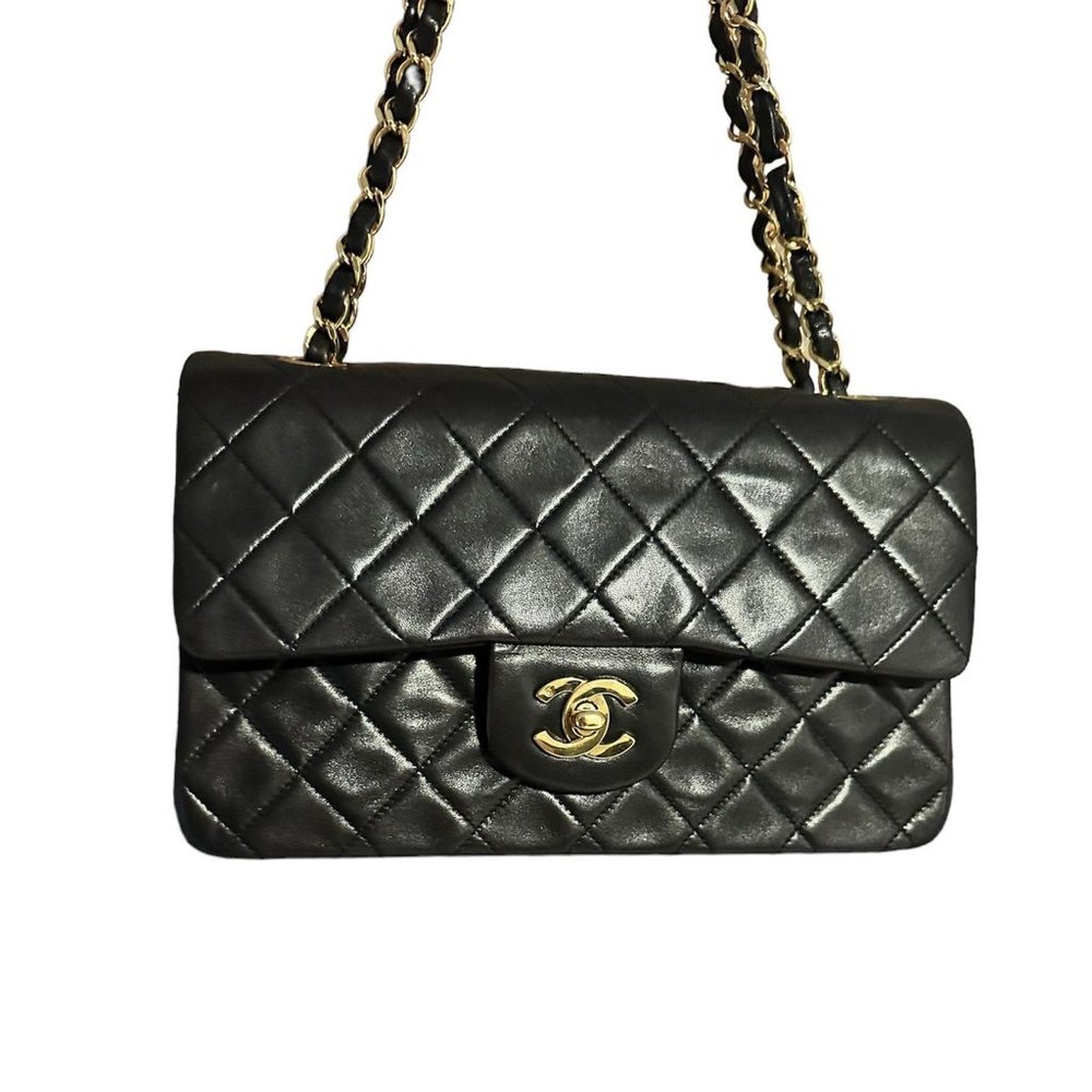 Chanel Classic Double Flap - Vintage Gold plated lambskin